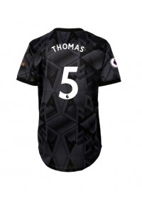Arsenal Thomas Partey #5 Voetbaltruitje Uit tenue Dames 2022-23 Korte Mouw